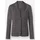 Inspirationen Jerseyblazer INSPIRATIONEN "Jersey-Blazer", Damen, Gr. 36, grau (anthrazit), 58% Viskose, 36% Polyamid, 6% Elasthan, Blazer