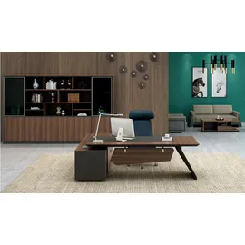 xlmoebel Home Office Schreibtisch Büro Einrichtung Tisch mit Schubladen Arbeitszimmer