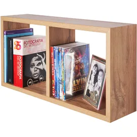 FORMAT Wandregal 40 x 20 x 10 cm Braun