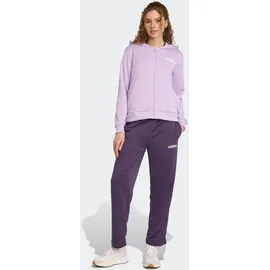 adidas ESSENTIALS LINEAR Trainingsanzug lila XS