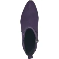 Marco Tozzi Damen Stiefeletten mit Absatz Spitz mit Reißverschluss, Lila (Purple), 38 EU