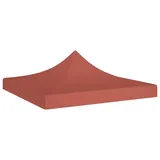 vidaXL Partyzelt-Dach 2x2 m Terracotta-Rot 270 g/m2