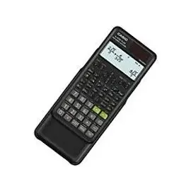 Casio FX-87DE Plus-2 Wissenschaftlicher Taschenrechner schwarz