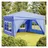 Blau 3 x 3 m