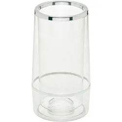 Excelsa Glacette Enoteque Plastik 12x23x12 cm Silber