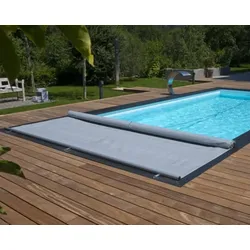 BAC Rollschutz Swisstop Schwimmbad Sicherheitsabdeckung per m2  , Farbe: Grün