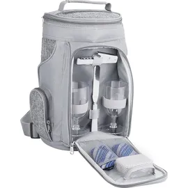 Brubaker Kühltasche 1,5 l Grau
