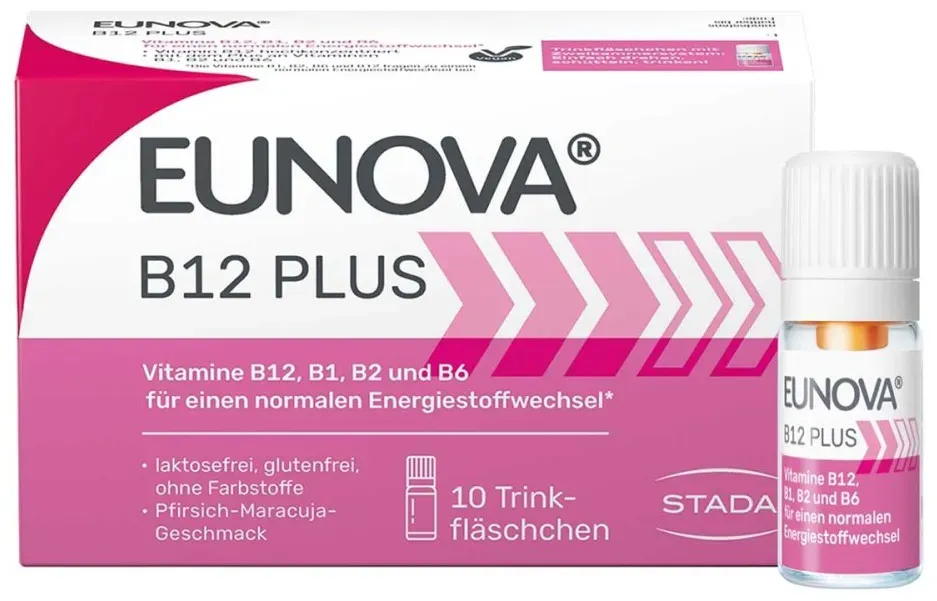 Preisvergleich Produktbild Eunova B12 Plus zur Verringerung von Müdigkeit