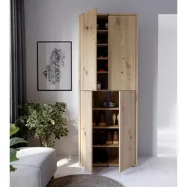 Forte Alice Springs 74,5 x 192 x 34,9 cm braun / Eiche