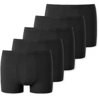 SCHIESSER Boxershort 5PACK Hip Shorts schwarz S 5er Pack