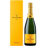 Veuve Clicquot Brut Champagner in Geschenkverpackung, 0,75l