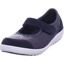 Varomed Sevilla Ballerina K Weite für Damen, blau, Größe 39 EU / 6 UK