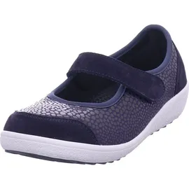 Varomed Sevilla Ballerina K Weite für Damen, blau, Größe 39 EU / 6 UK
