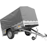 PKW-Anhänger 200x125 UNITRAILER GARDEN 201 KIPP mit grauer Hochplane