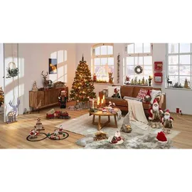 RIFFELMACHER & WEINBERGER X-Mas Weihnachtskrippe Holz, Kunststoff, 10.5x24 cm, Dekoration, Saisonartikel, Weihnachtsdekoration