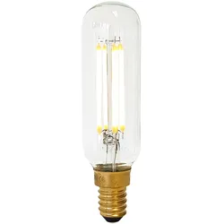 Röhrenförmige LED E14 Lampe - Klarglas