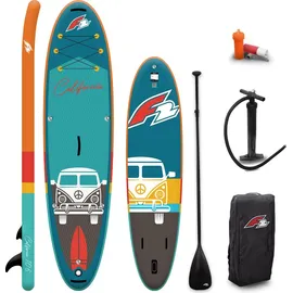 F2 Stand up Paddle Board California 320 x 81 x 15 cm Türkis