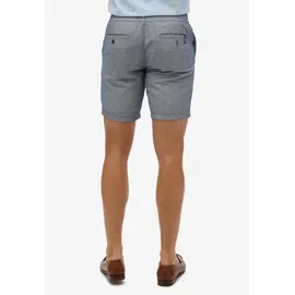 Superdry Merchant Linen Shorts Blau L