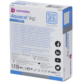 Convatec (Germany) GmbH Aquacel Ag+ Extra 5x5 cm Kompressen