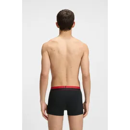 hugo underwear TRUNK TR. SPLIT LOGO schwarz XL 3er Pack