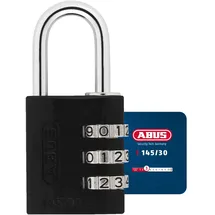 ABUS Zahlenschloss Schwarz
