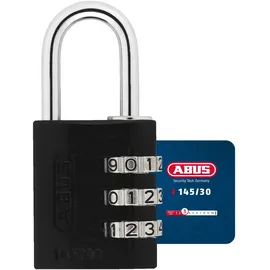 ABUS Zahlenschloss Schwarz