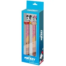 Disney Micky und Minnie Mix-Set mit 2 Radierbaren Gelstiften, Blau, 9,5 x 23 cm