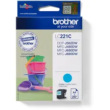 Brother LC-221C cyan