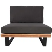 MCW MCW-H54 Loungesessel braun/dunkelgrau