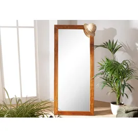 MASSIVMOEBEL24.DE Standspiegel 75 x 175 cm Braun