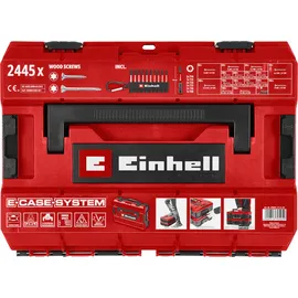 Einhell Schraubenset mit Bits in E-Case-Koffer 2.445-teilig