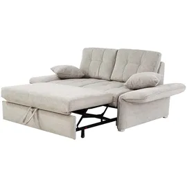 Jockenhöfer Gruppe Schlafsofa »Leon, mit Schlaf- und Relaxfunktion« 3 Breiten und Farben wählbar, inklusive Kissen grau