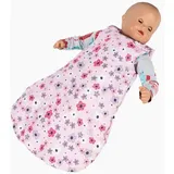 Gollnest & Kiesel GmbH & Co. KG Puppenschlafsack Blütentraum bunt|rosa 51466