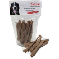 Corwex Entenbrust gefriergetrocknet (50g), ganze Stücke, getreidefrei & fettarm, Gefriergetrocknete Hundesnack mit 100% Entenfleisch