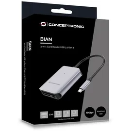 Conceptronic Card USB 3.2 Gen2 CFast SD/TF 4.0 UHS-II