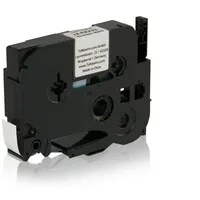TonerPartner Brother TZEFX231 P-Touch Farbband schwarz auf weiss Laminat