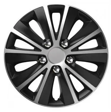 Radkappen Versaco Rapide NC Silber/Schwarz - 13