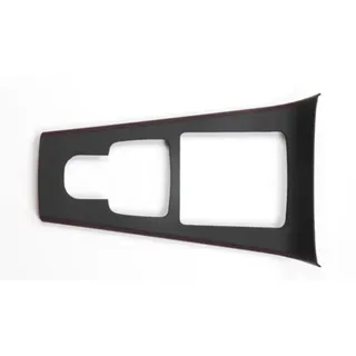 Verkleidung der Konsolenverkleidung Für Benz Für A Für CLA Klasse W177 C118 Auto Mittelkonsole Synthetisches Material Stil Panel Abdeckung Nähgarn Trim Panel Rahmen Console Panel Dekorabdeckung(Black