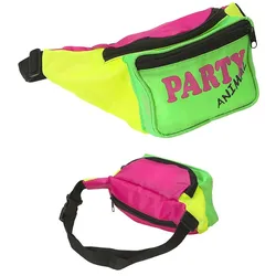 Dufte 80er Jahre Neon Bauchtasche - OS