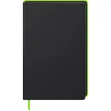 Brunnen Notizbuch A5 punktiert Neon grün