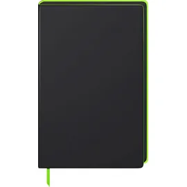 Brunnen Notizbuch A5 punktiert Neon grün