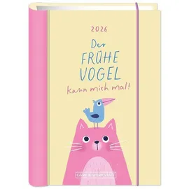 Grafik Werkstatt "Das Original" Terminplaner 2026 Der frühe Vogel