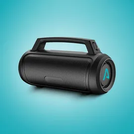 LAMAX PartyGo1 Play LXPSMPGO1PLBA (4 h, Bluetooth Lautsprecher, Schwarz