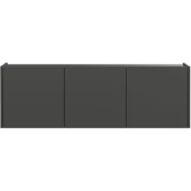Germania Mehrzweckschrank 138 cm x 45 cm x 25 cm Graphit