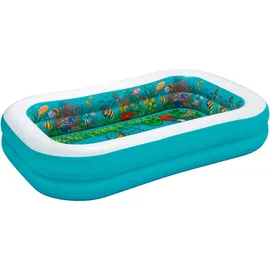 BESTWAY Family Pool 3D Abenteuer Baby-Pool 262 x 175 x 51 cm (778)