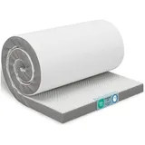 eloneo Visco Topper 120 x 200 cm grau