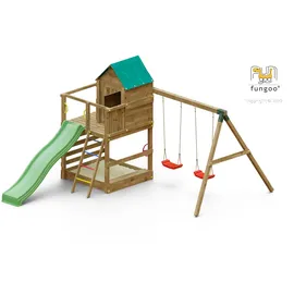 fungoo Spielturm Jarcas 4 Teak