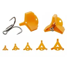 Savage Gear Treble Hook Protectors - 10 Drillingschützer, Ausführung:Small für Hakengröße 8-10