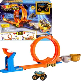 Mattel Hot Wheels Monster Trucks 2-in-1 Loop & Flip Challenge