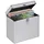 Hama 50er LP-Koffer silber